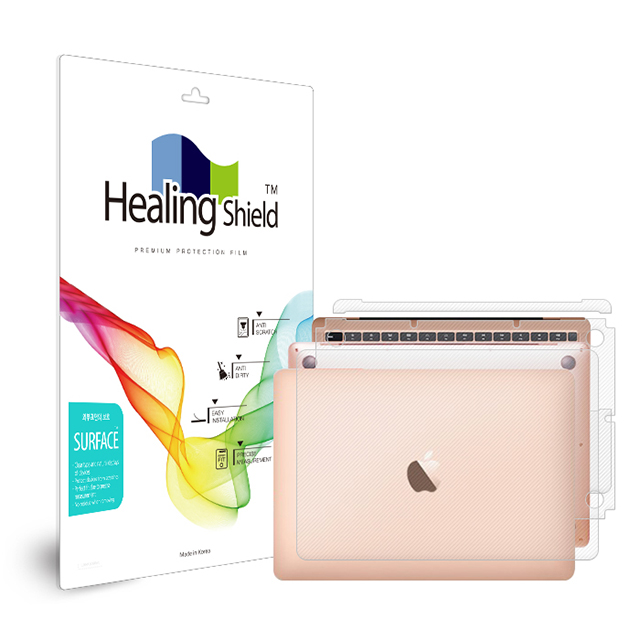 폰트리 맥북 에어13 2018 2019 무광 외부보호필름 3종 세트