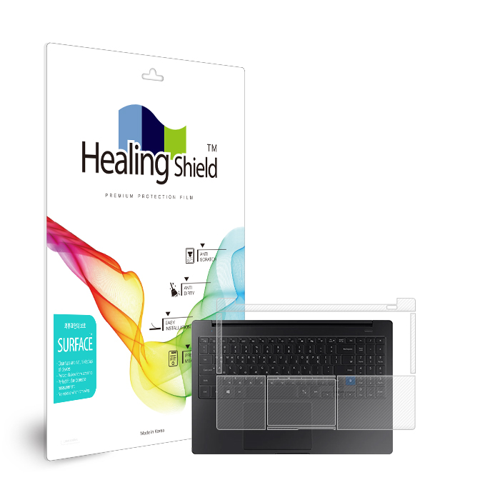 삼성 노트북7 Force NT760XBV 무광 외부보호필름 팜레스트/터치패드2매