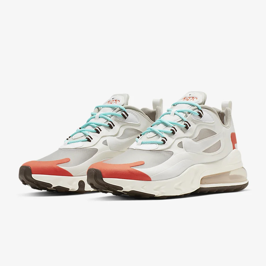 나이키 [해외]나이키 에어맥스 270 리액트 화이트 오렌지 AO4971-200