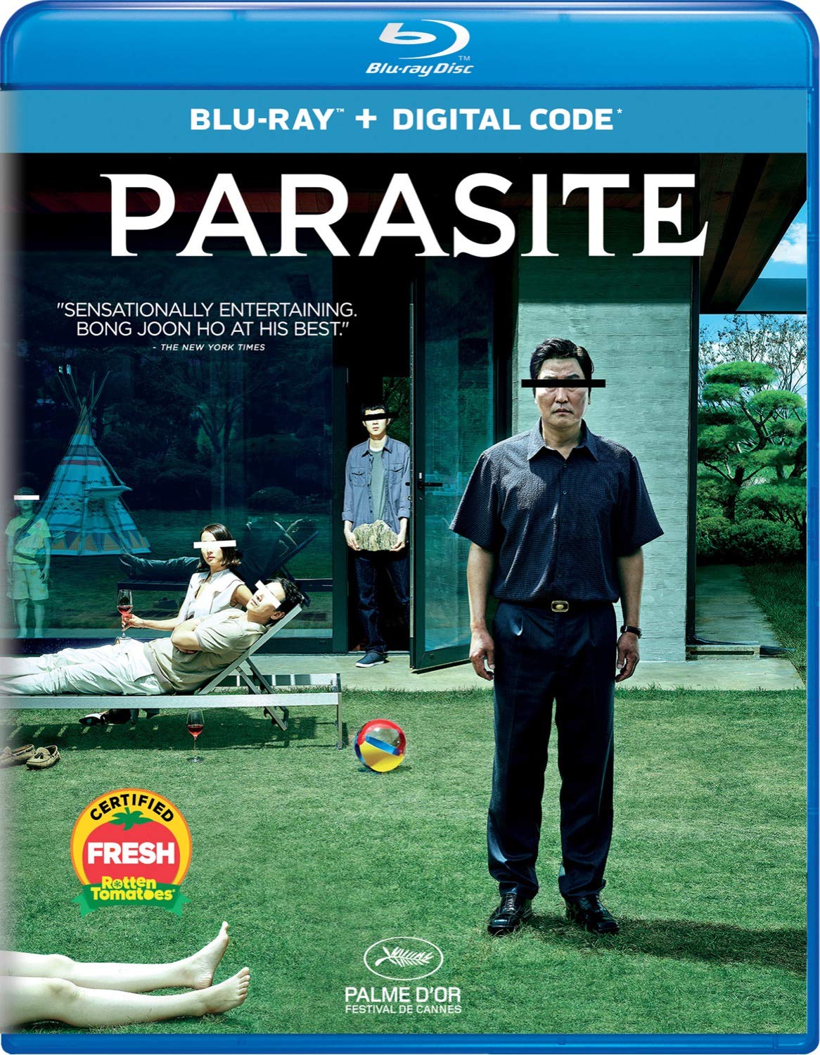 (무료배송,북미판 역수입판)기생충 블루레이 Parasite Blu ray-봉준호 Q&A 포함,한글자막 없음 , 지역코드A(한국,미국 동일 지역코드)-한국어,프랑스어더빙,영어자막