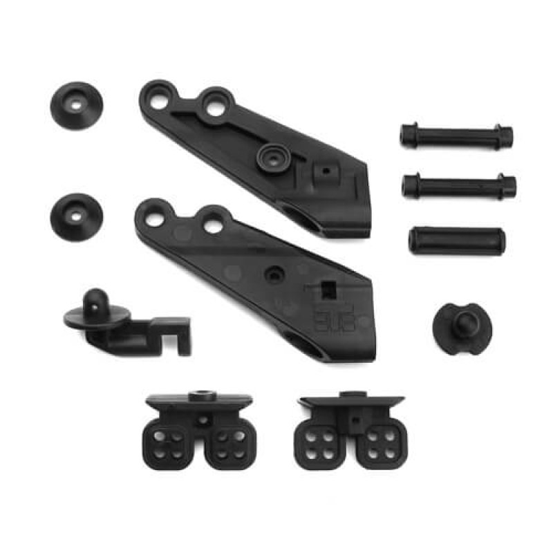TEKNO RC TKR5181 Low Profile Wing Mount & Body Mounts (SL/EB/NB/ET/NT)┃테크노 Tekno RC