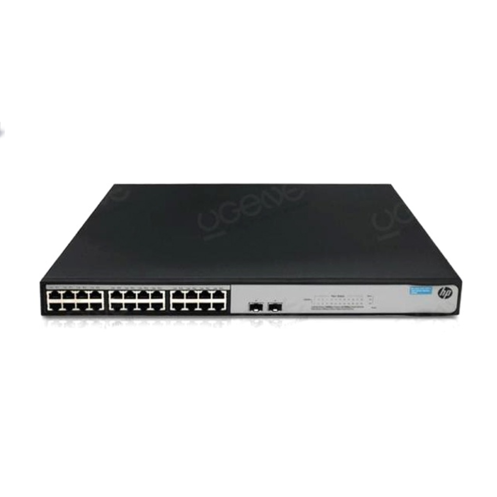 HPE ARUBA JH018A 1420-24G 2SFP+ 24포트 10G광2포트 비관리형 스위치