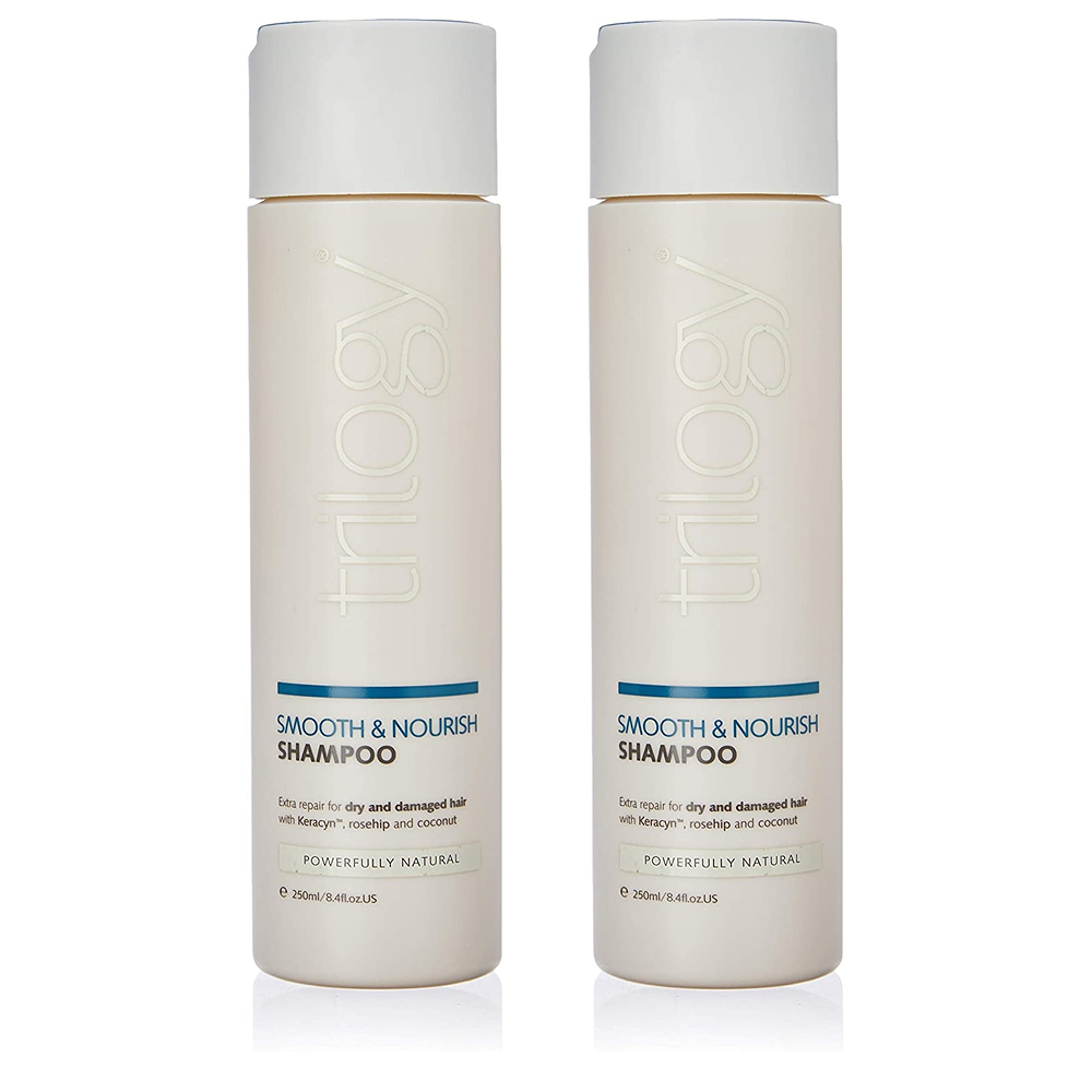 [해외]Trilogy Smooth & Nourish Shampoo 트릴로지 스무스 앤 너리싱 샴푸 8.4oz(250ml) 2팩