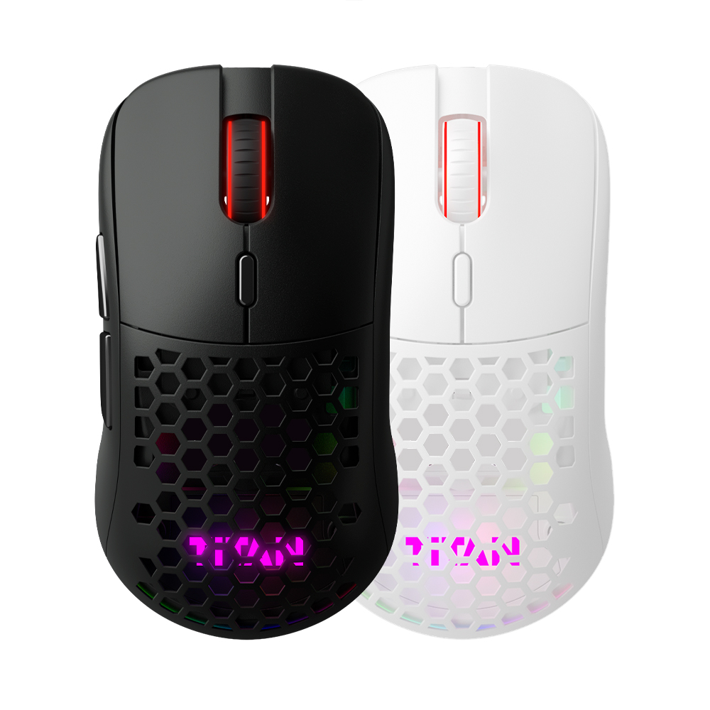 제닉스크리에이티브 제닉스 TITAN GX AIR WIRELESS 타공 무선 게이밍 마우스