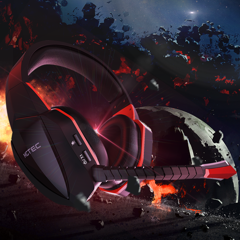 엠지텍 게임대회 선정 게이밍 헤드셋 무선 헤드셋 배그 오버워치 가상 7.1채널 PENTA X5