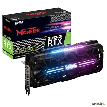 이엠텍 이엠텍 HV 지포스 RTX 3080 BLACK MONSTER OC D6X 10GB