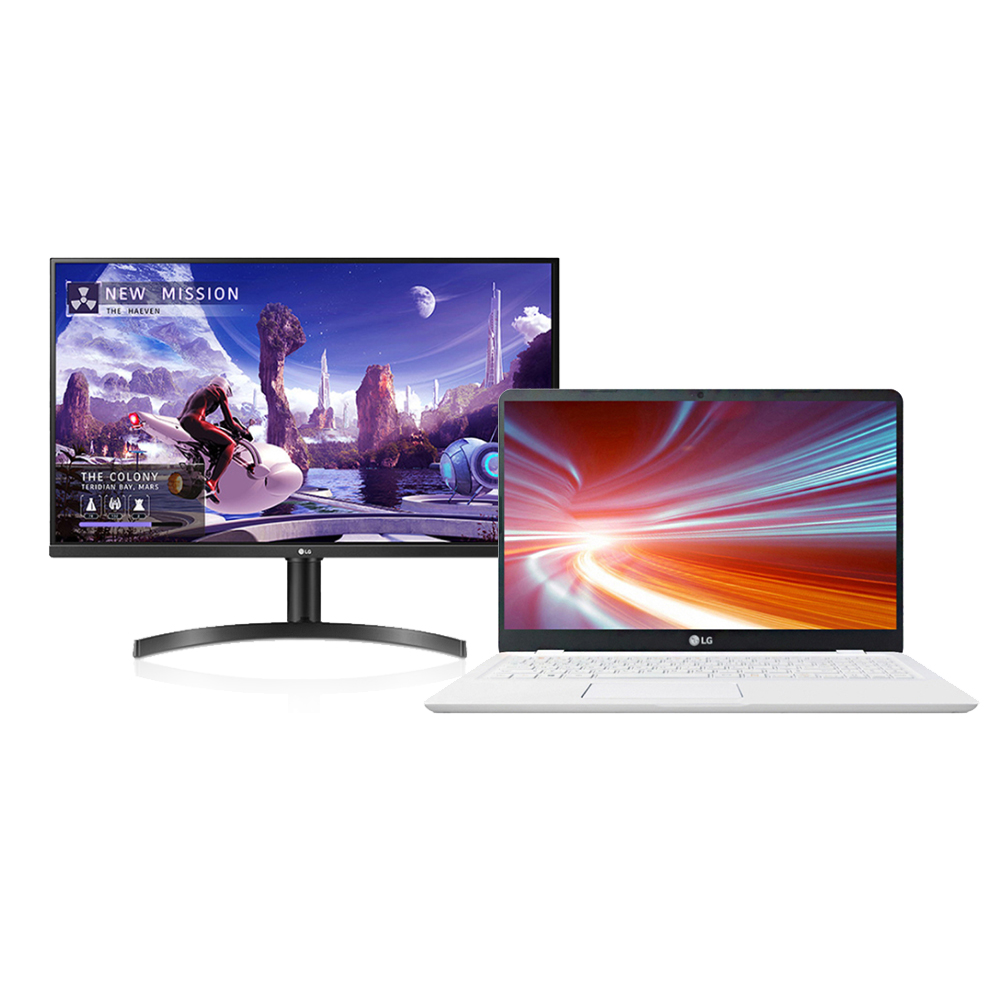 LG전자 울트라PC 15U50P-GA3IK 32형 노트북 듀얼 모니터 32QN650