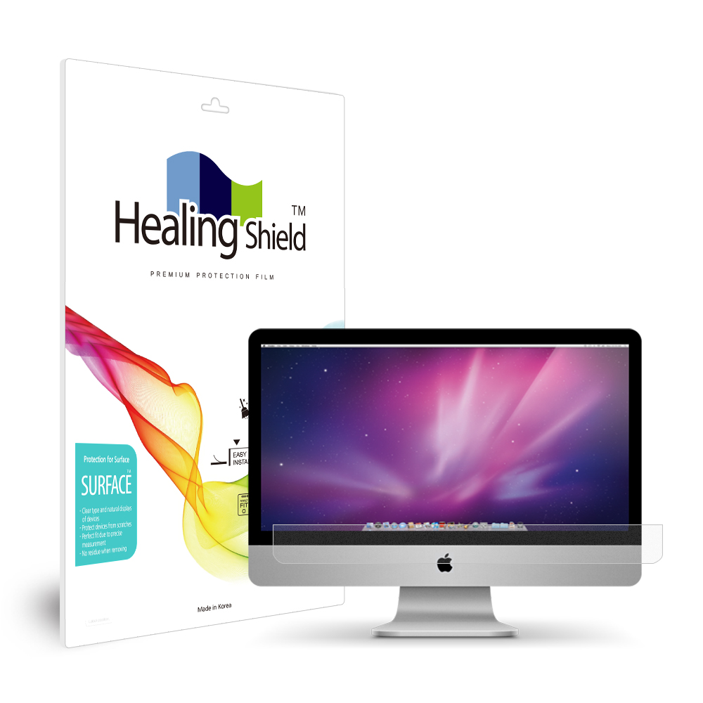 아이맥 27(신/구 호환) 무광 외부보호필름 2매