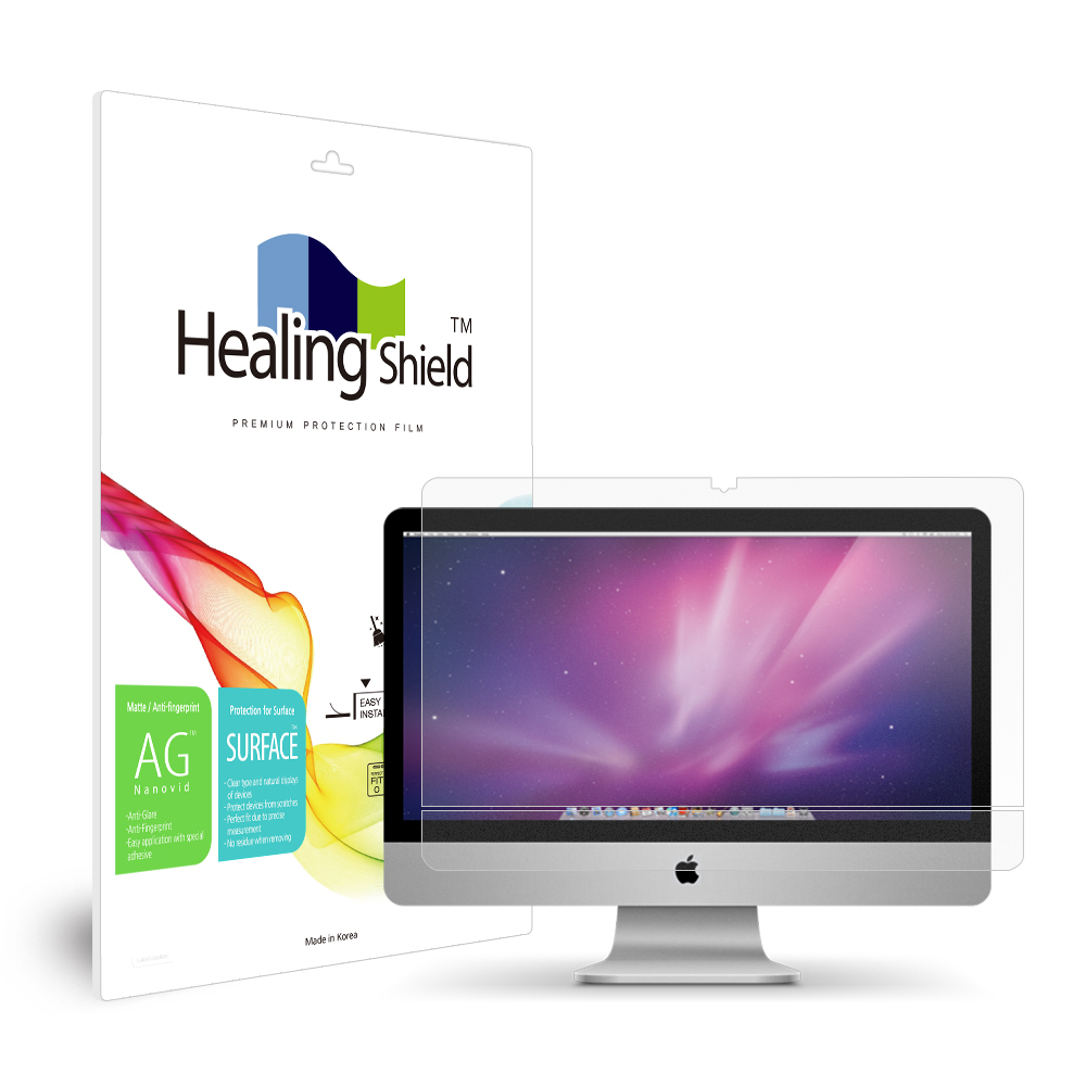 아이맥 27(신/구 호환) 저반사 지문방지 액정보호필름1매 외부1매 세트