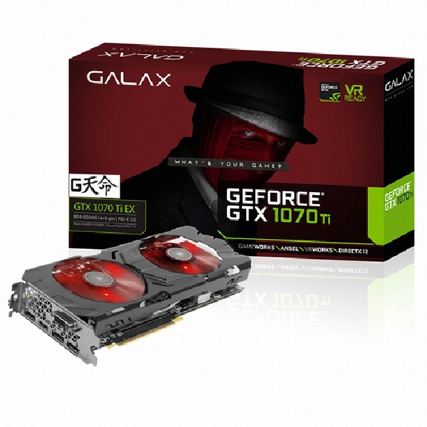 [중고]갤럭시 GALAX 지포스 GTX1070 Ti 8GB AS 1개월
