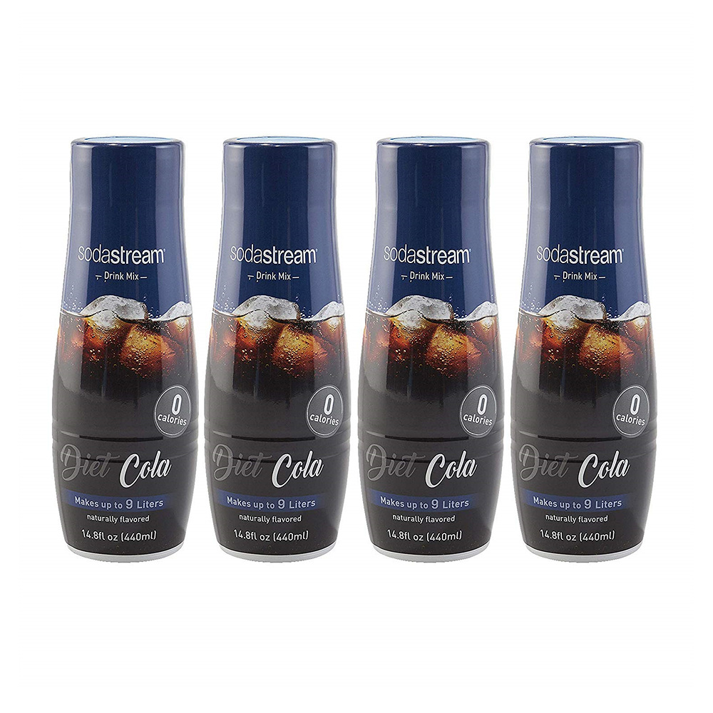 [해외]소다스트림 다이엇 콜라 440ml 4팩 SodaStream Diet Cola, 14.8 Fl Oz, Pack of 4