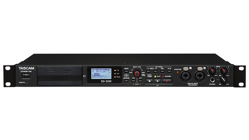 TASCAM SD20M /타스캠SD-20M Solid State Recorder 레코더 녹음 스튜디오