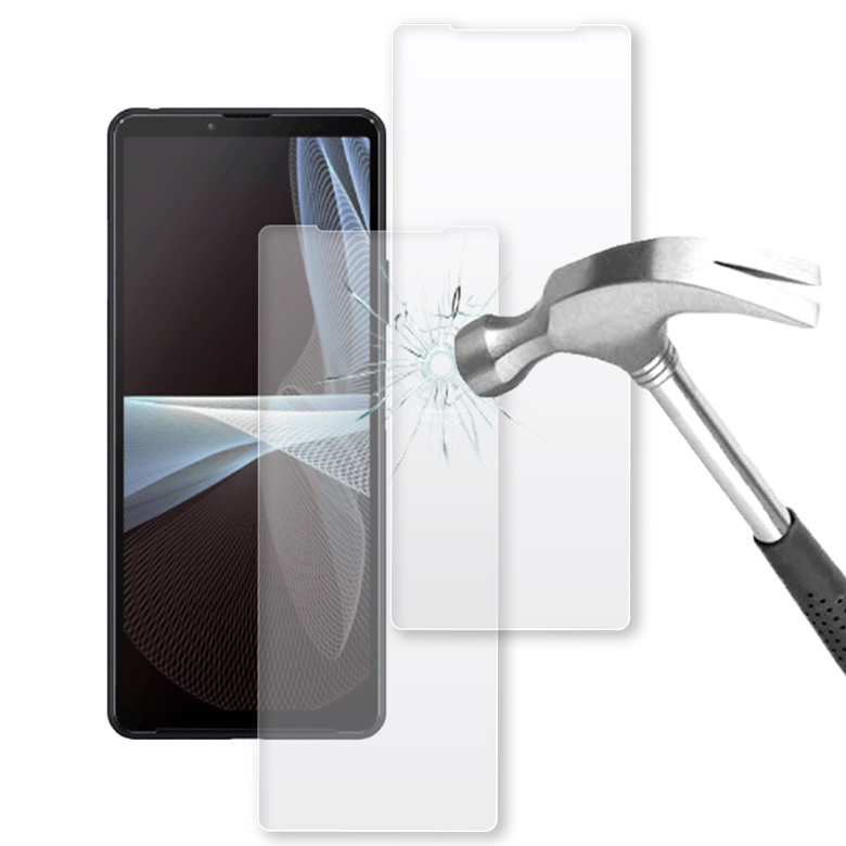 소니 엑스페리아10 마크3 III 액정 강화유리 필름 2매 1매