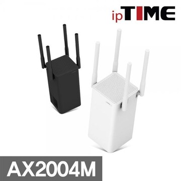 ㈜이에프엠네트웍스 ipTIME AX2004M 블랙 (802.11ax/기가비트/유무선공유기/타워형)