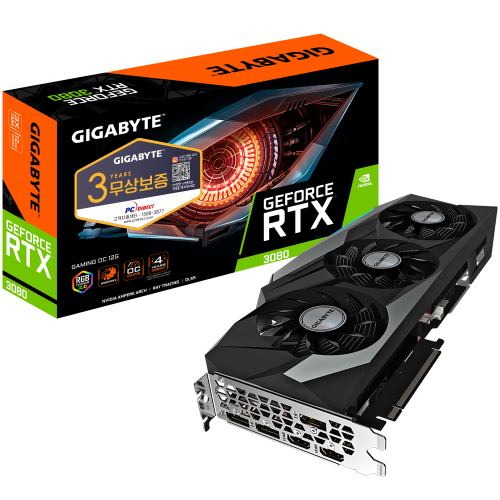 GIGABYTE 지포스 RTX 3080 Gaming OC D6X 12GB 피씨디렉트