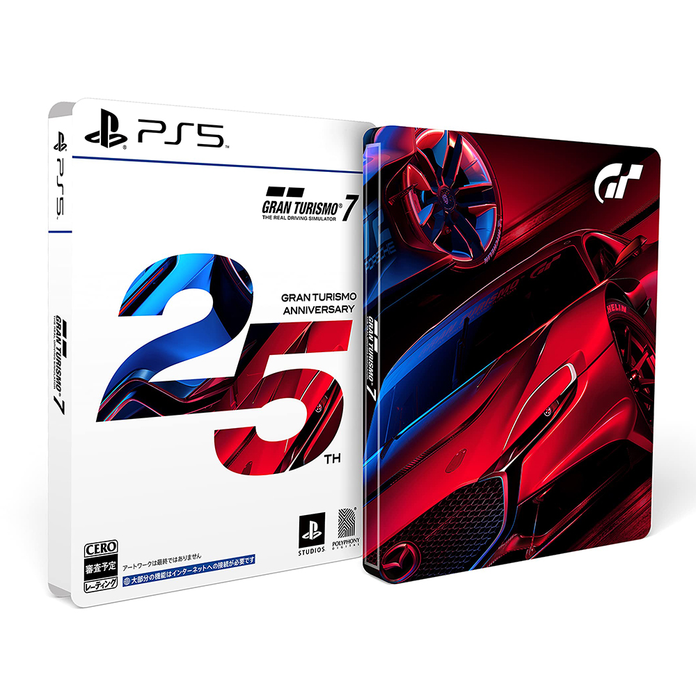 [해외]PS5 PS4 그란 투리스모7 25주년 기념 에디션 일본발매