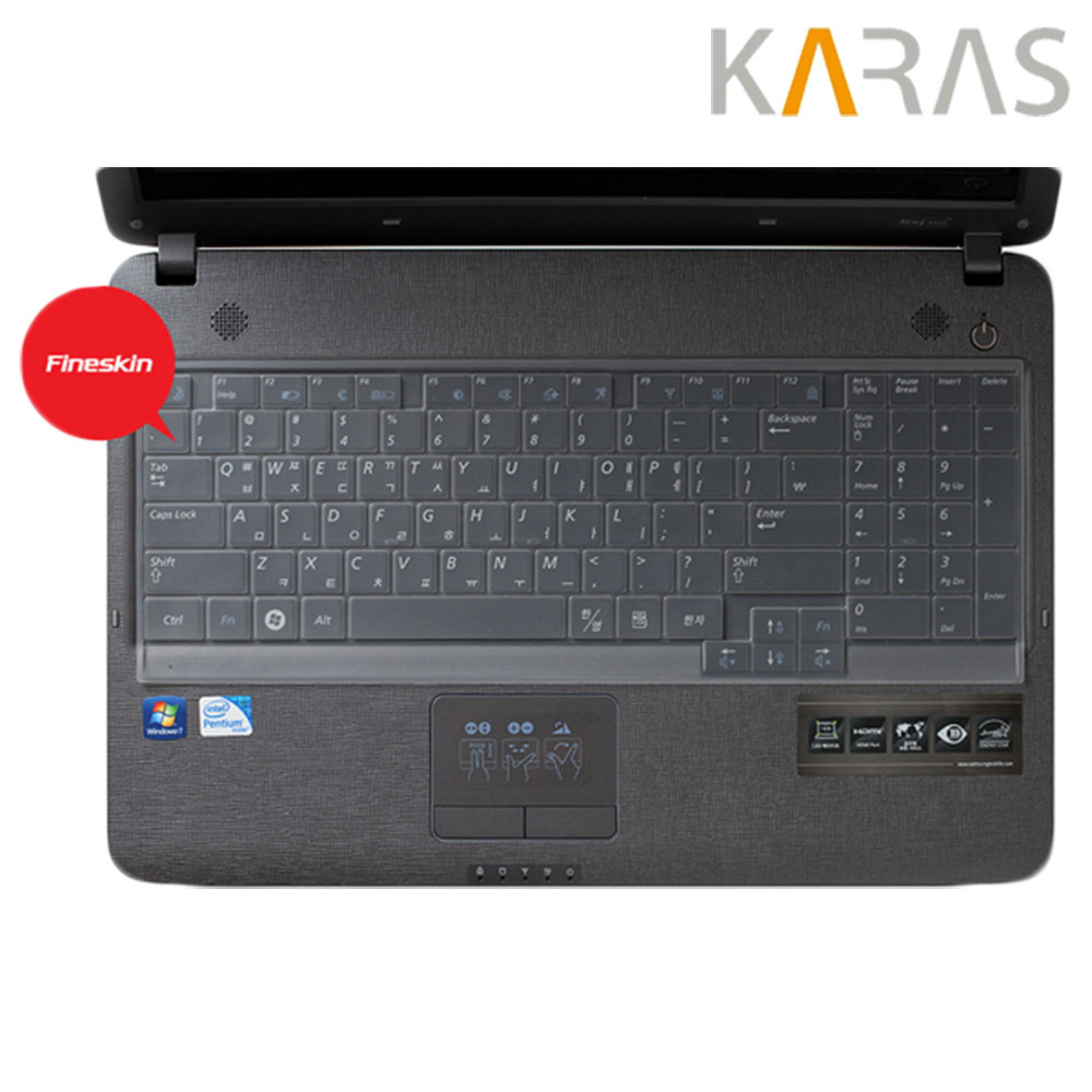 카라스 LG 울트라PC 15U50P-KR56K -GR5DK -GR5SK -KA7DK -KR5SK 용 멀티코팅 키스킨 Fineskin