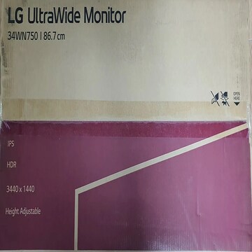 LG전자 (무료배송)LG전자 34WN750 34인치 모니터 고해상도 WQHD HDR IPS패널 인강용 모니터 / 5ms 반응속도