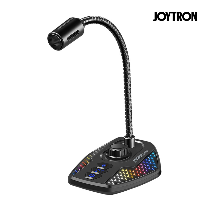 조이트론 컴퓨터 PC 스탠딩 마이크 GM40Q 음성변조 게이밍 토크온 디스코드