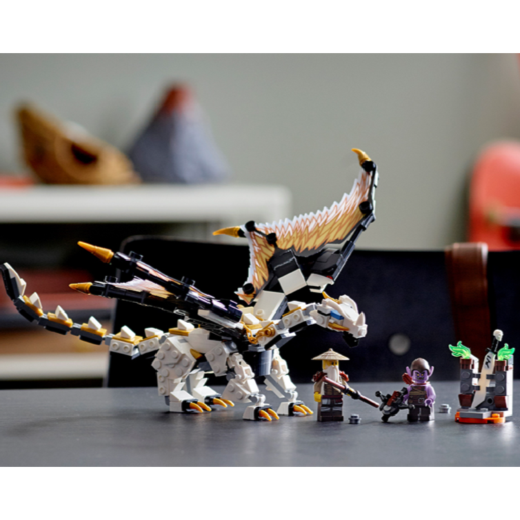 [해외]중국 레고 호환 블록 닌자고 71718 마스터우 배틀 드래곤