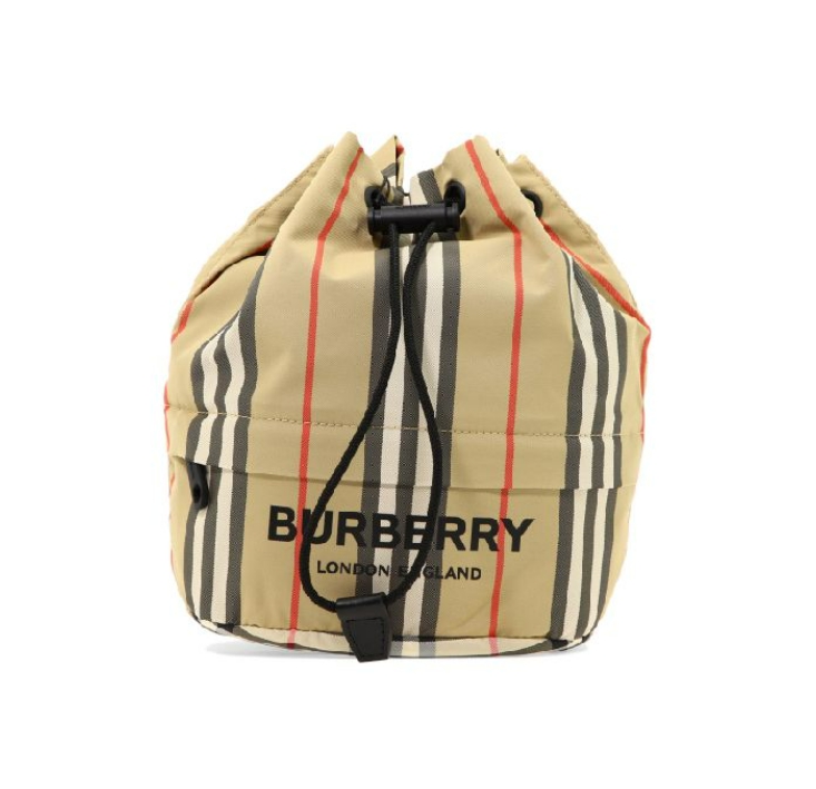 [당일출고] BURBERRY 버버리 스트라이프 포이베 버킷백 8026737