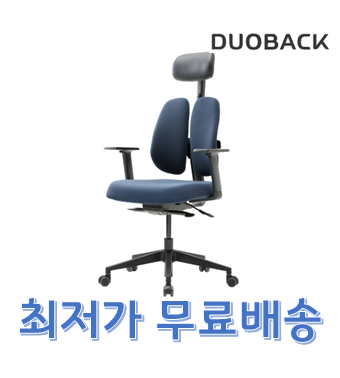 듀오백 D2500G-DAS 패브릭 의자 (DK-2500골드리뉴얼, 좌판조절형) (기업체/관공서 대량구매 시 할인))