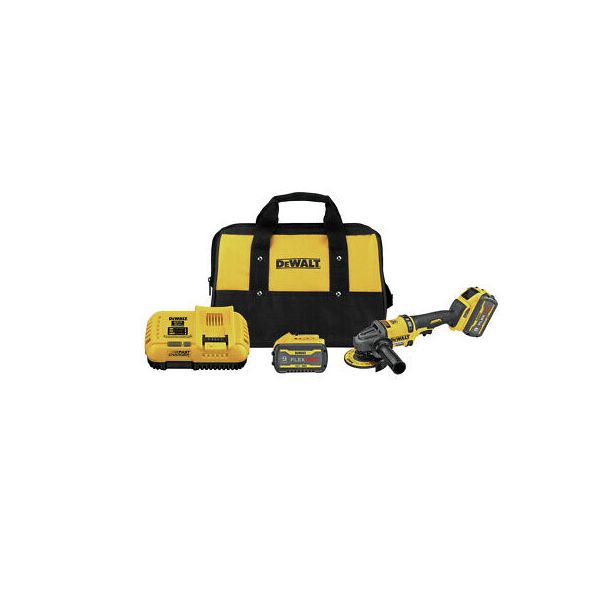 [해외]디월트 DCG418X2 FLEXVOLT 60V 4-1/2 - 6 그라인더 세트 9 Ah Batt.