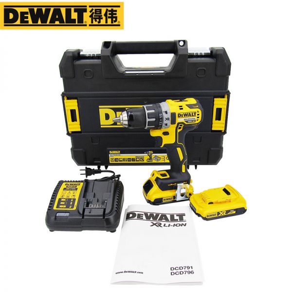 글로벌로켓 협력사 [해외]DEWALT 해머 드릴 20V DCD791 함마드릴 리튬 콘크리트 셋트 충전해머드릴