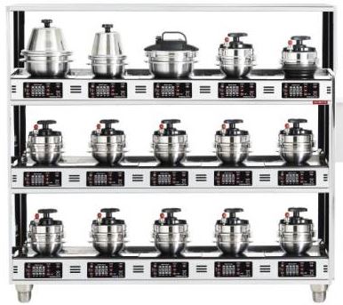 세이쿡 15구 솥밥기계 인덕션 밥돌이 DB-9800-15