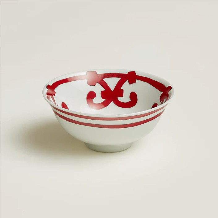 [해외]에르메스 접시 발콘 듀 과달키비르 볼 스프 플레이트 그릇 11cm 2P