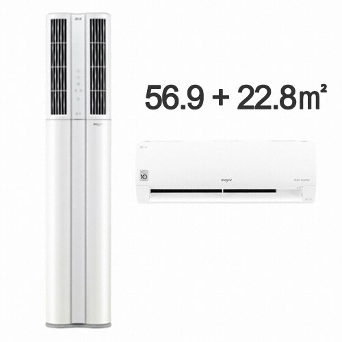 LG 휘센 듀얼 인버터 20년형 17평 + 7평 FQ17V9DWA2 멀티에어컨 4등급 기본설치포함 서울 경기 ND