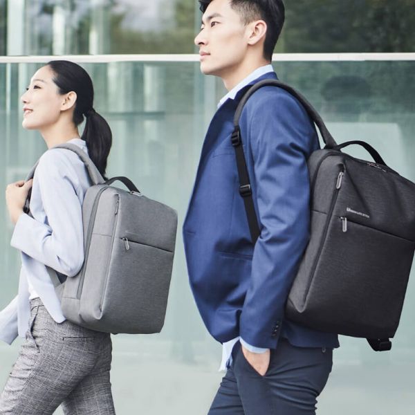 [해외]샤오미 비즈니스 백팩 미니멀 시티 남자 가방 직장인백팩 수납 클래식 비지니스