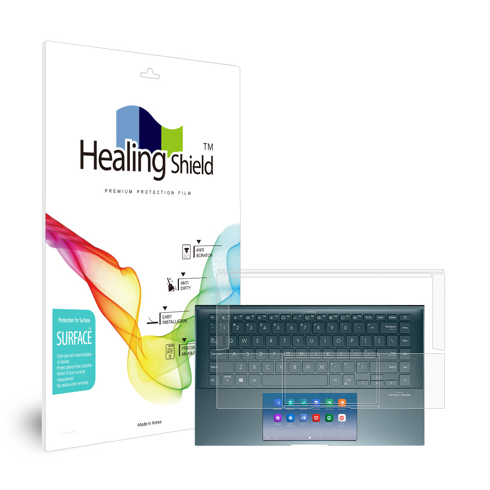 폰트리 에이수스 젠북 UX435EG 무광 팜레스트/터치패드 필름 2매