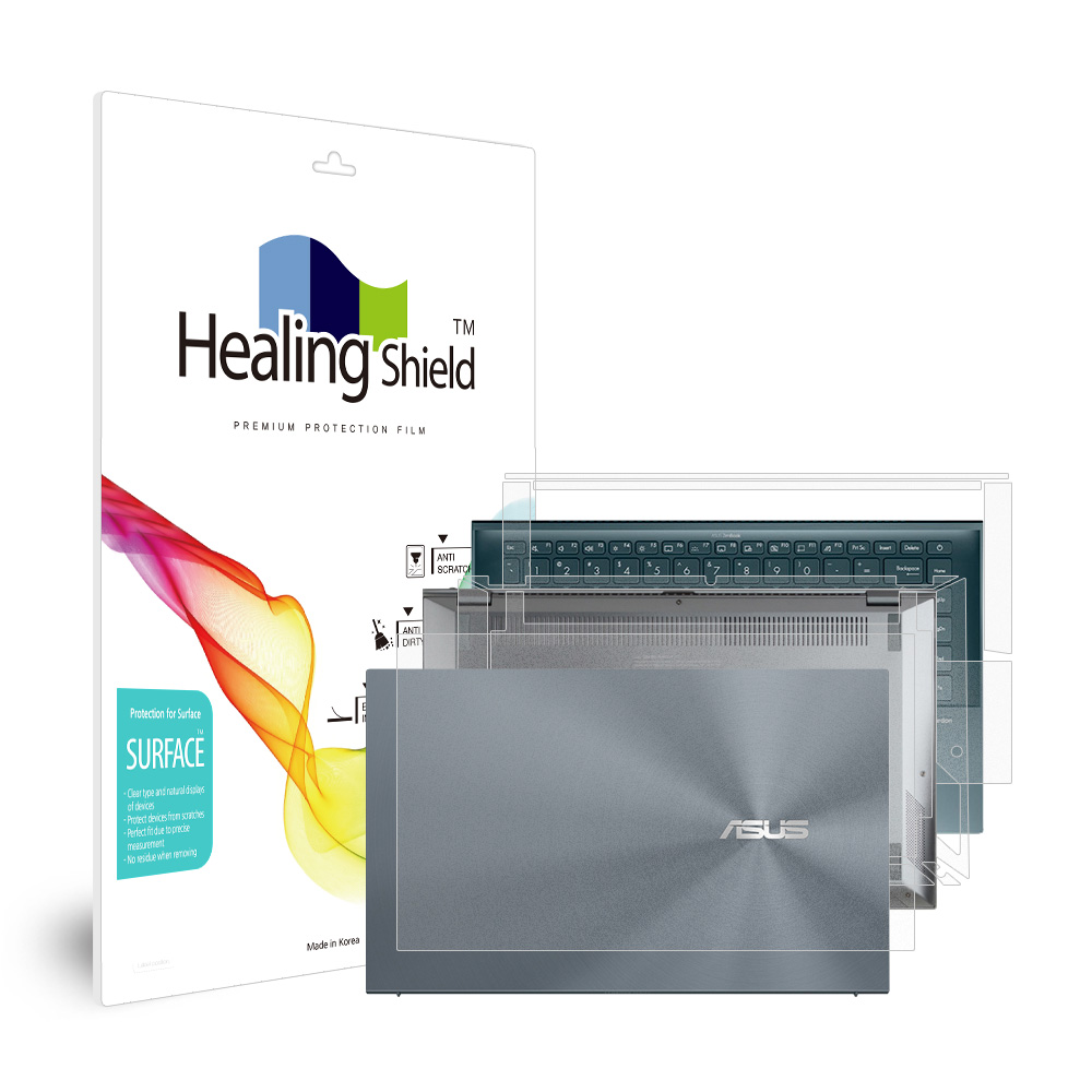 폰트리 에이수스 젠북 UX435EG 무광 외부보호필름 3종세트