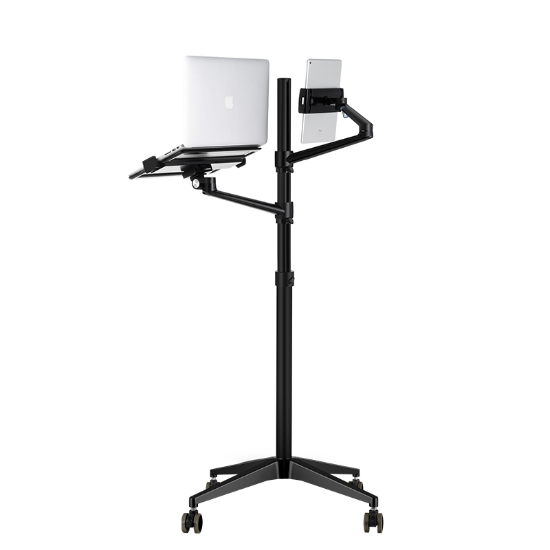 [해외]유튜브 이동식 방송장비 태블릿 노트북 스탠드 거치대