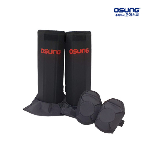 오성 예초기 보호장비 벌초 예초 작업 무릎보호대
