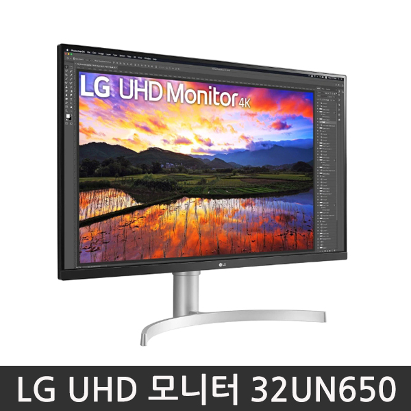 [LG전자] LG UHD 모니터 32UN650 / 80cm(32인치) /
