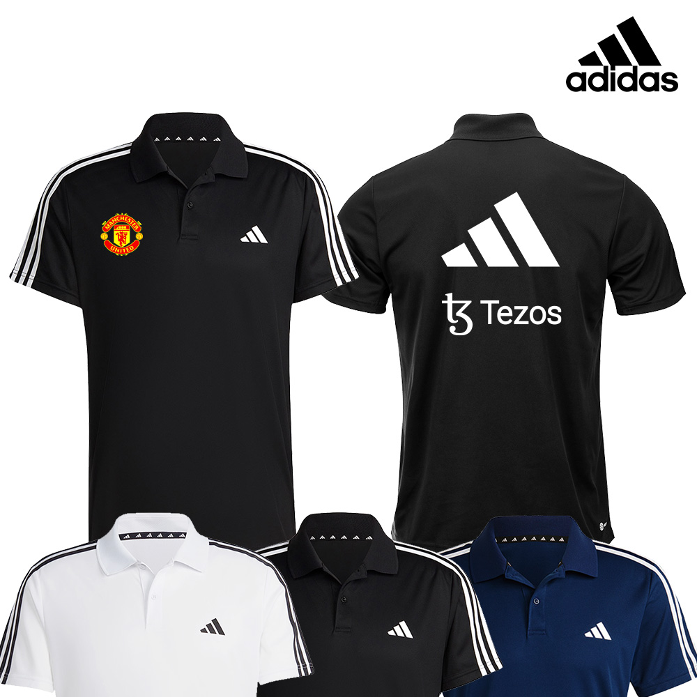 [아디다스] 트레이닝 에센셜 3S 피케 폴로셔츠(IB8107) 맨유 커스텀