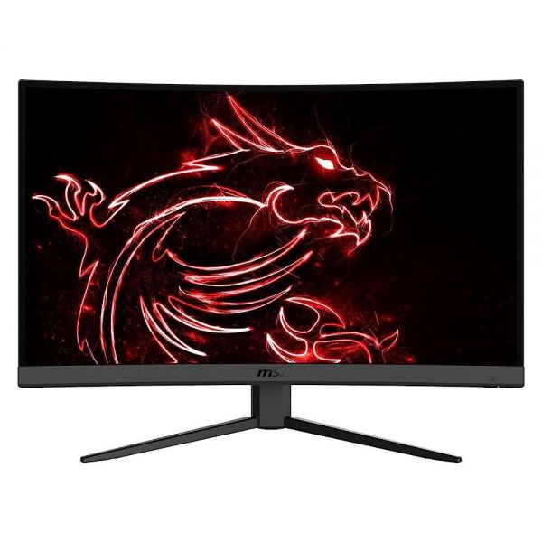 [해외]MSI Optix G32CQ4 E2 QHD 1500R 곡률 16:9 화면 비율 눈부심 없는 슈퍼 좁은 베젤 1ms 2560 x 1440 170Hz 재생률 기울기 조절 AMD