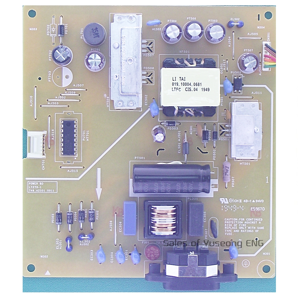 [중고]P2719H DELL 27인치 LED 모니터 전자 반도체 립스 파워 ip 보드 수리 부품