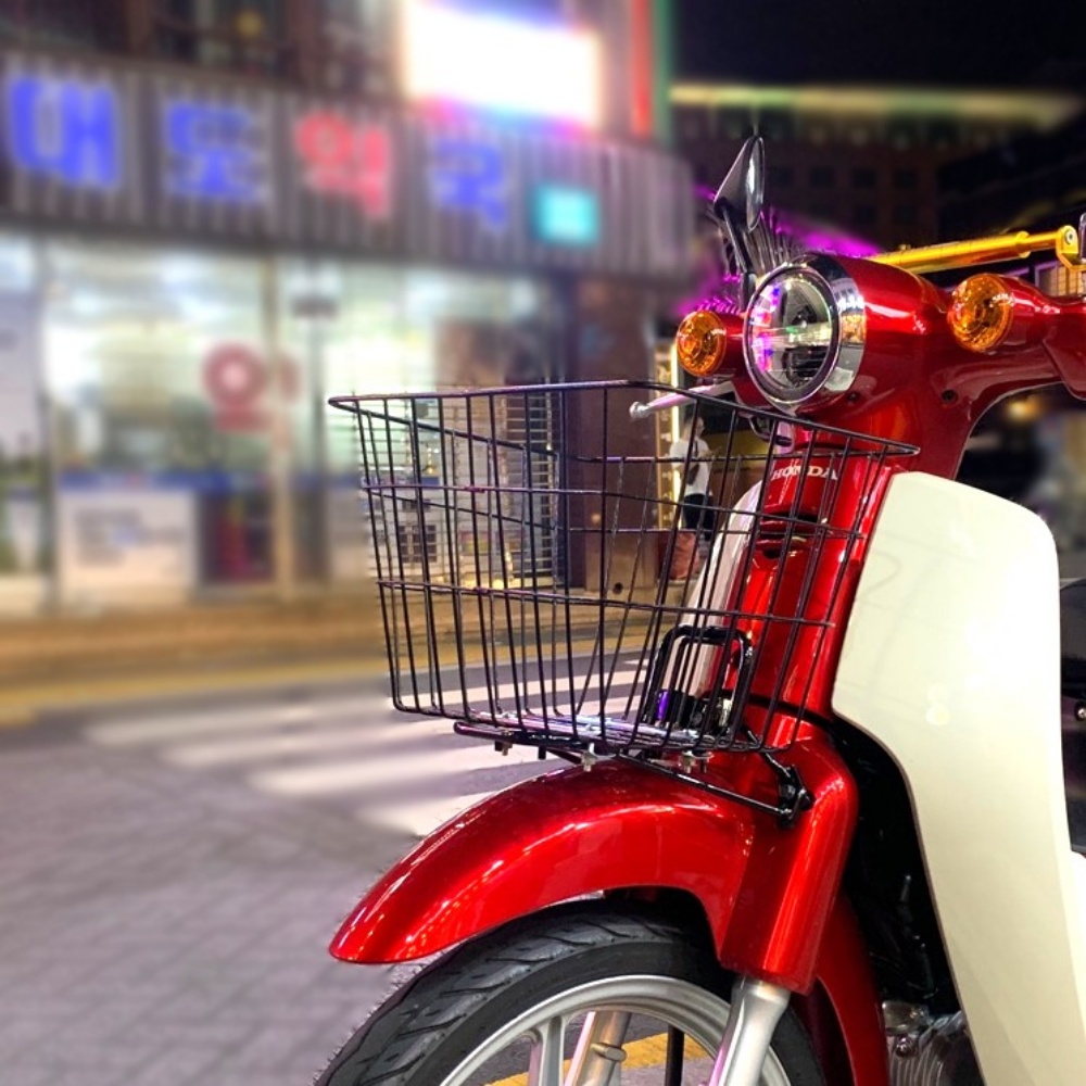 혼다 슈퍼커브 110 2018년-2023년 스팟 앞바구니 바스켓 다용도 바구니