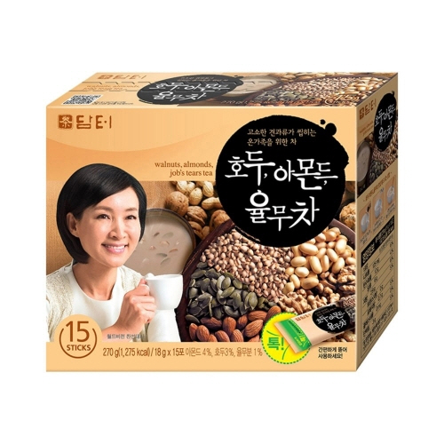 [담터] 신 호두아몬드율무차 [15T] / 76187