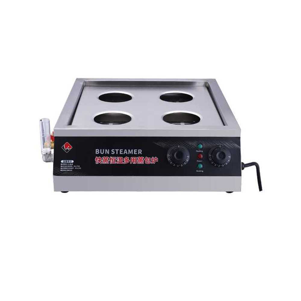 [해외]순대 찜기 스텐 스팀 조리기 3구 4구 전기 만두 찜솥