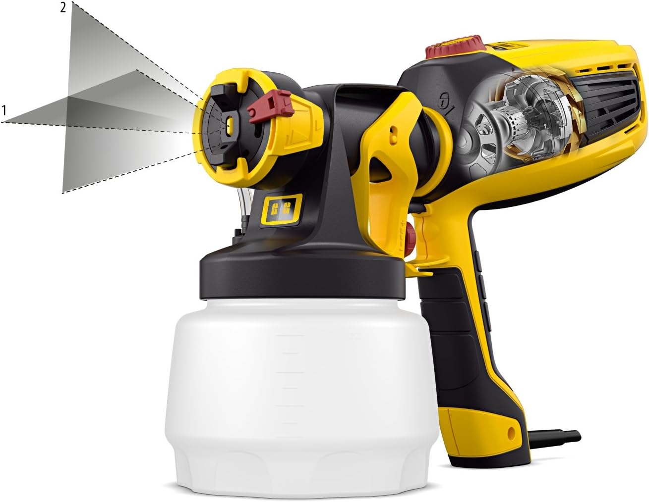 [해외]WAGNER 번들 W 590 Flexio 범용 페인트 스프레이어 / 커버 세트 포함