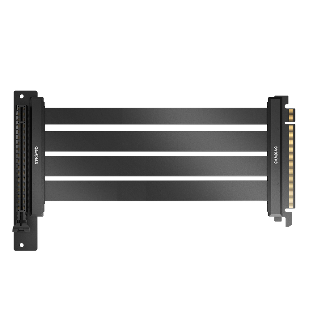 GAMDIAS PCIE 4.0 라이저 케이블 블랙