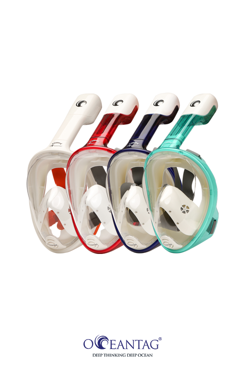 오션테그 풀페이스 마스크 스노클 분리형 장호항 세부 보홀 스노클링마스크