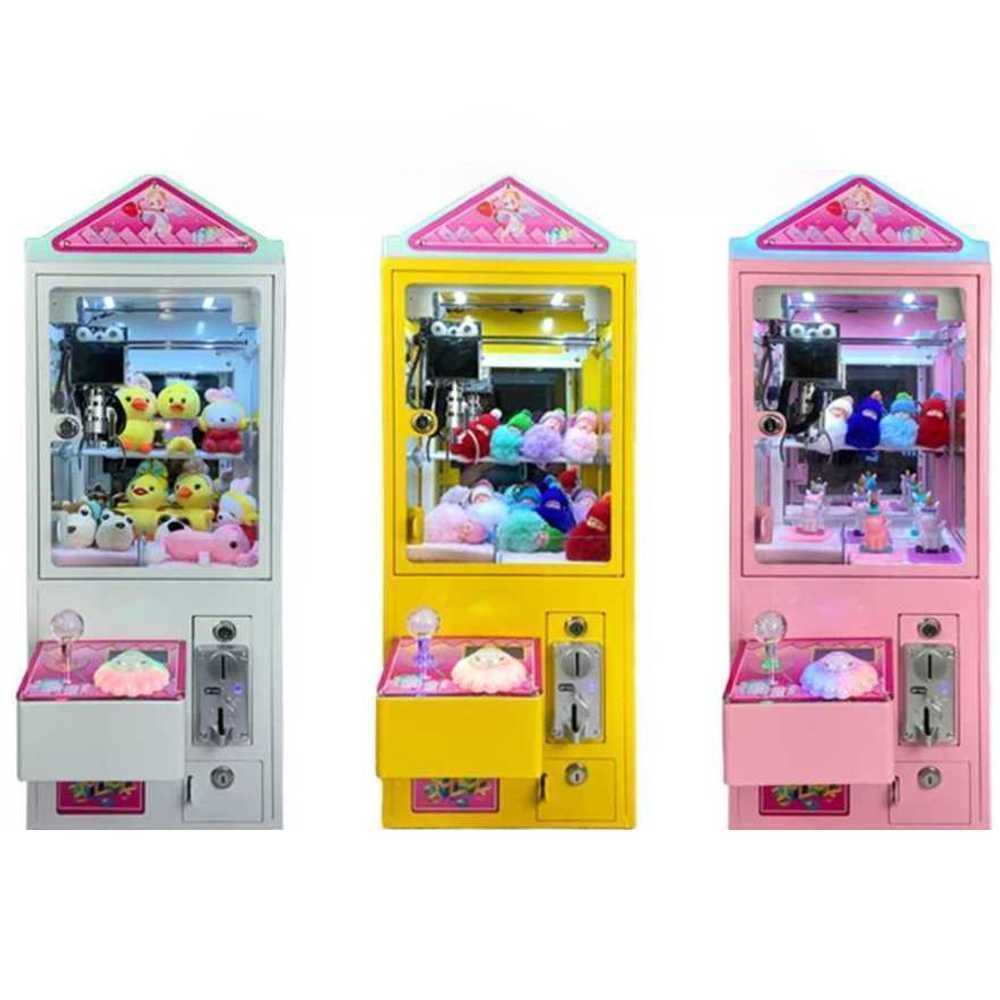 [해외]미니 인형 뽑기기계 사탕 캡슐 뽑기 크레인 집게 머신