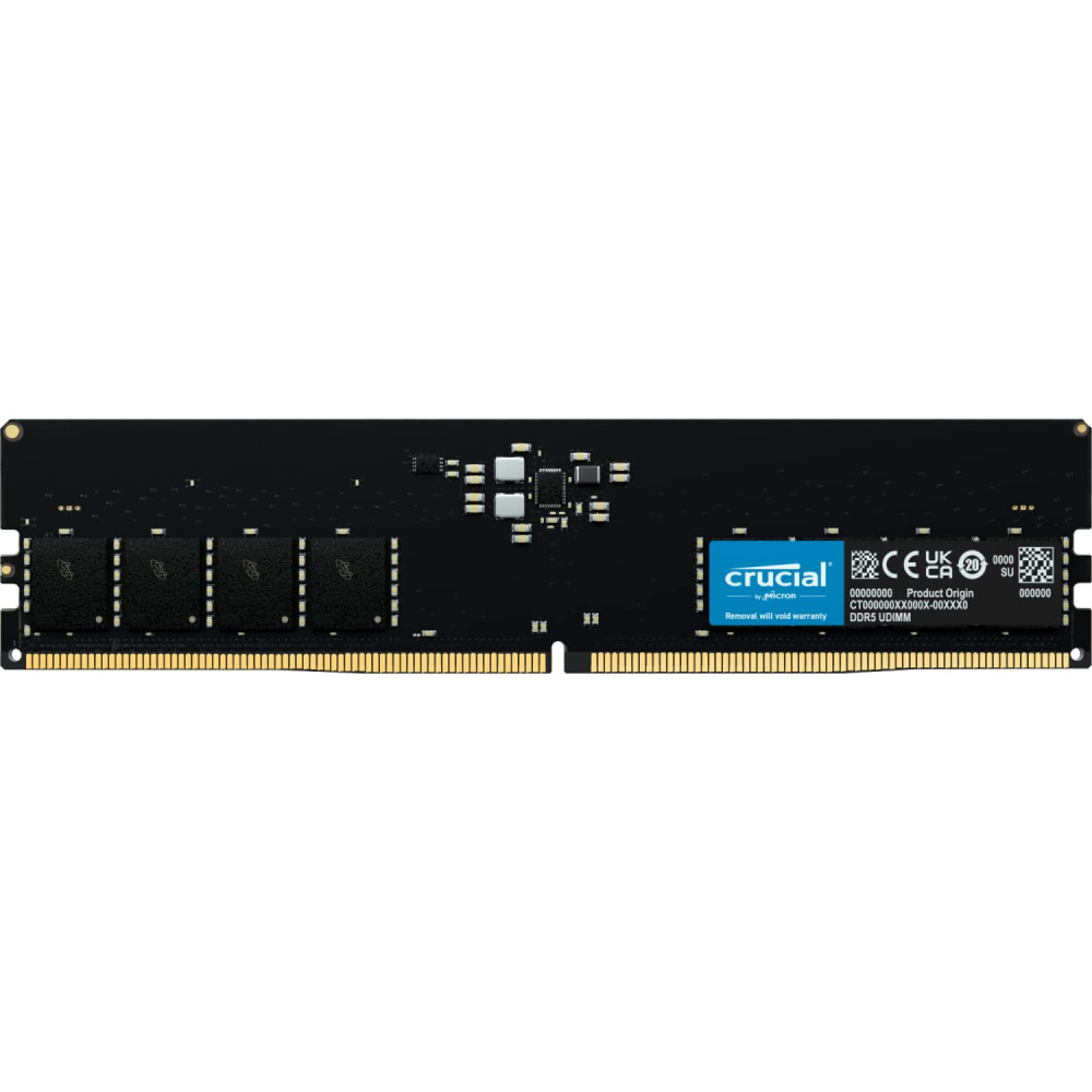 [해외]Crucial RAM 32GB DDR5 4,800MHz CL40 노트북 메모리 데스크탑 CT32G48C40U5