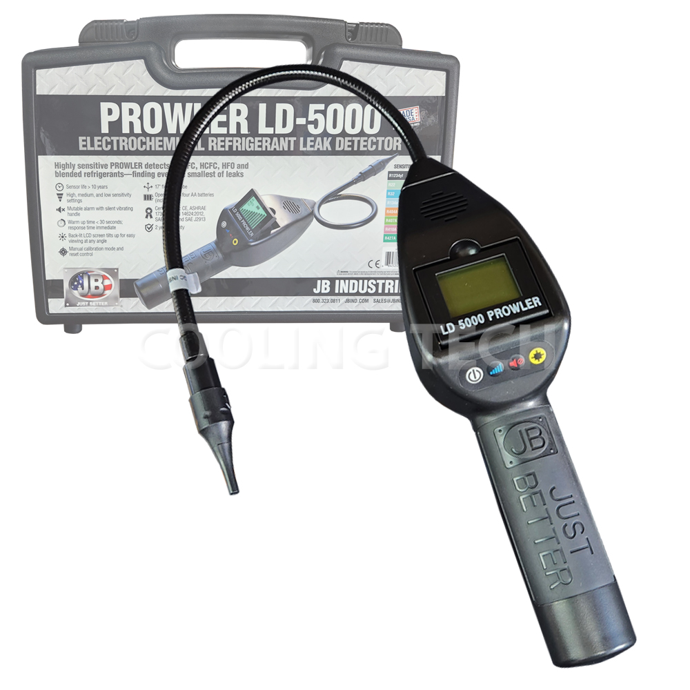 JB 냉매누설탐지기 프롤러 LD-5000 가스 누출 에어컨 실외기