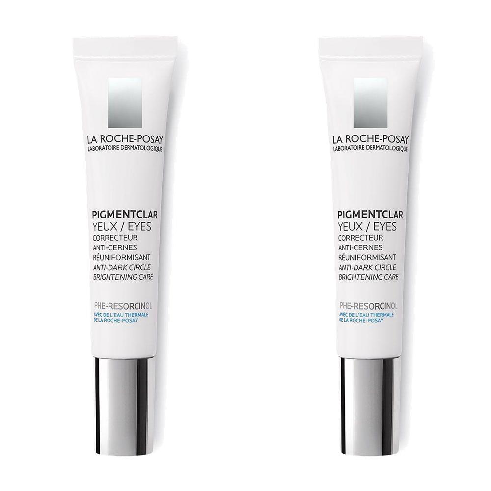 [해외]라로슈포제 피그먼트클라 아이 안티다크 서클 브라이트닝 케어 아이크림 15ml 2개 (프랑스) La Roche-Posay Pigmentclar Eye Anti-Dark Cir